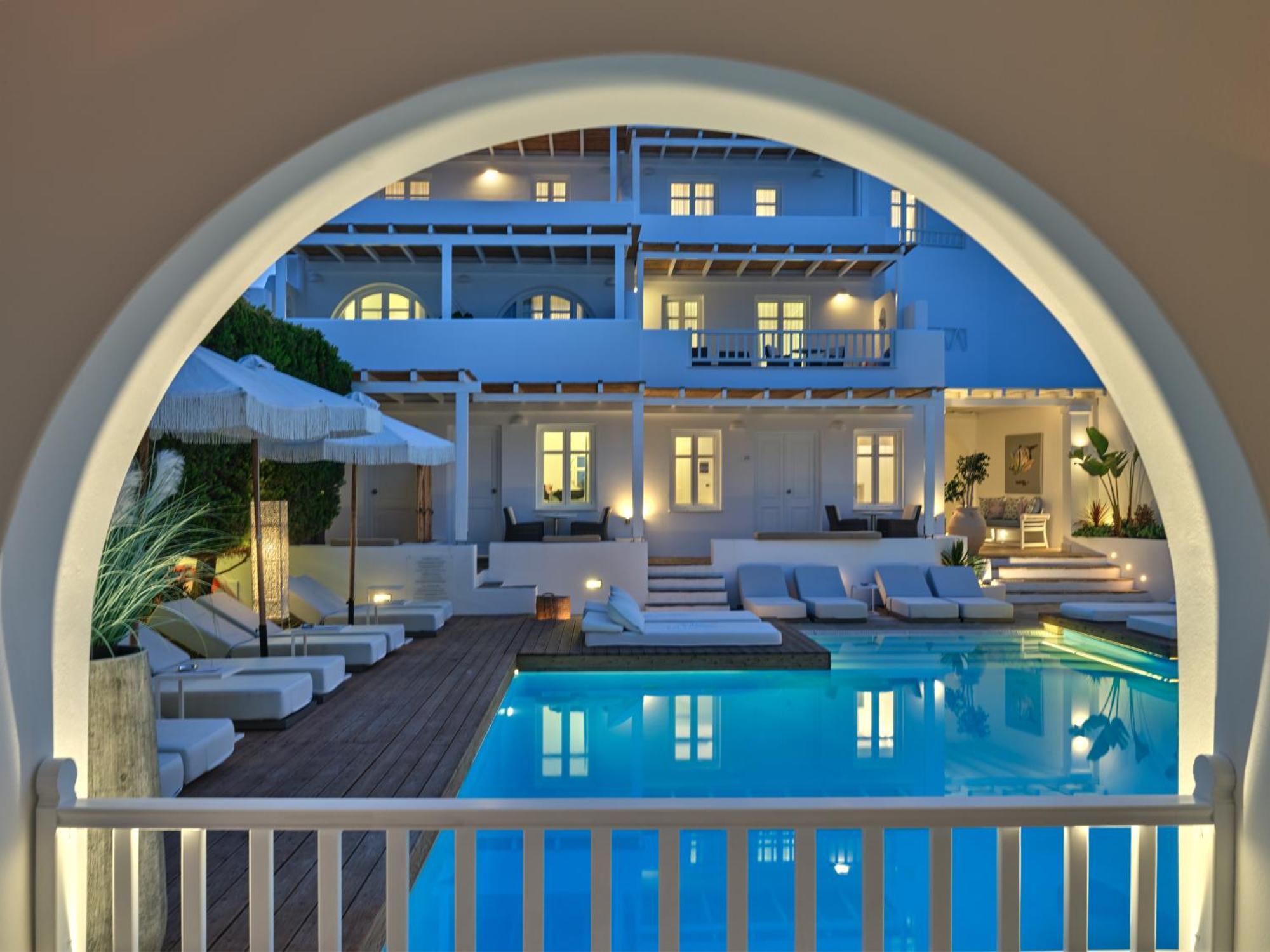 Stelia Mare Boutique Hotel Науса Экстерьер фото