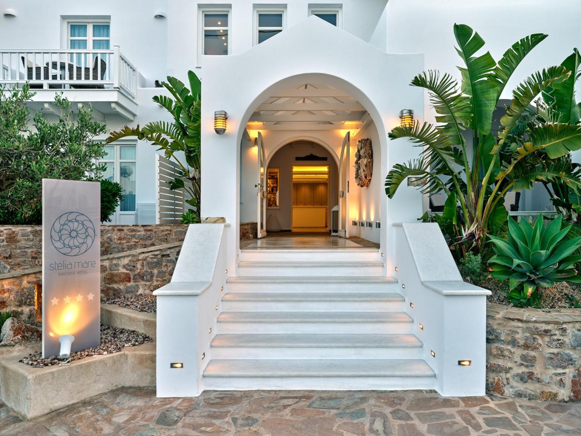 Stelia Mare Boutique Hotel Науса Экстерьер фото